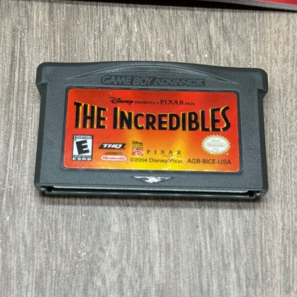 2004 Shrek 2 & The Incredibles Nintendo Game Boy Advance Authentic Tested - Picture 6 of 7